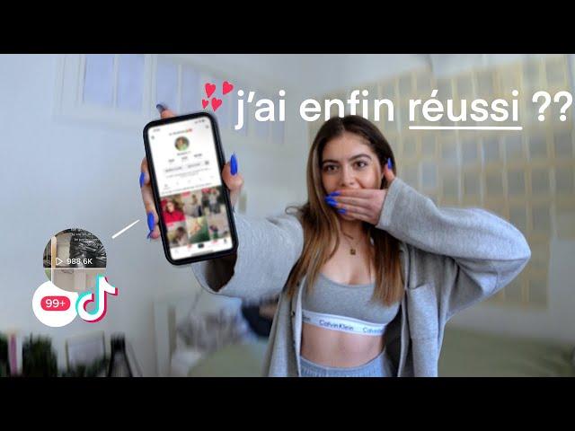 J'ESSAYE DE PERCER SUR TIK TOK (en 2023)