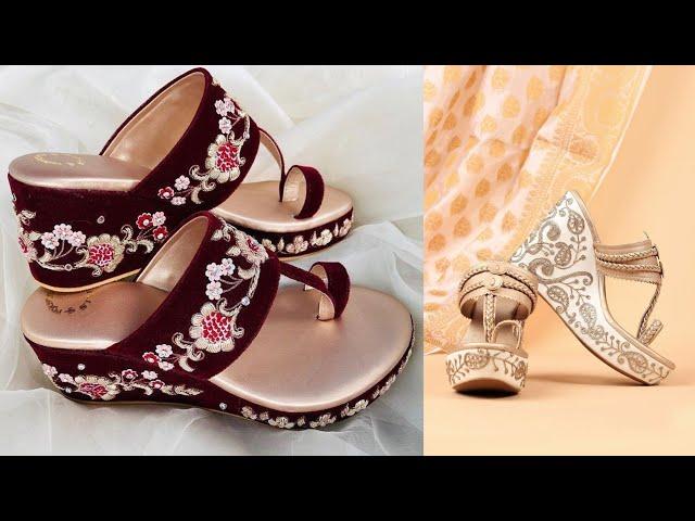 New Stylish Wedge Shoe's Collection for Girl's || Modern Summer Shoe's Ideas 2024