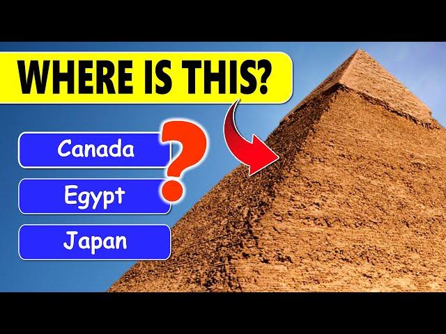 Guess The Country by the Landmark Quiz | 40 Famous Landmarks