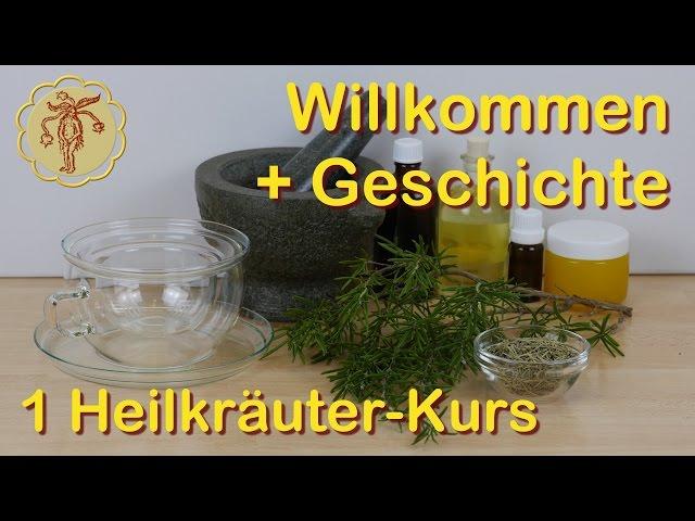 Heilkräuter-Kurs 1: Geschichte der Heilpflanzenkunde