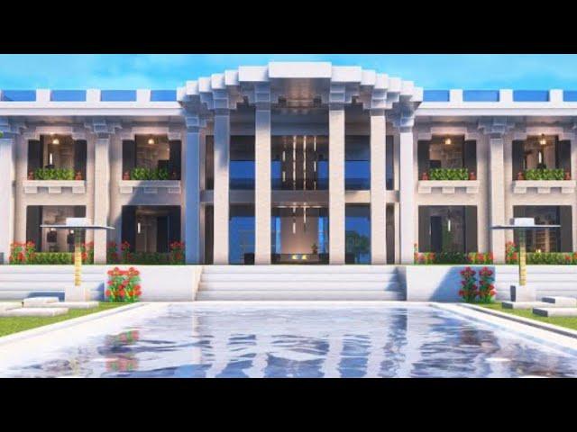 Minecraft house tutorial / Minecraft modern house / Minecraft