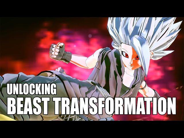 NEW TRANSFORMATION! BEAST CaC Transformation Story & Cell Max Boss | Dragon Ball Xenoverse 2