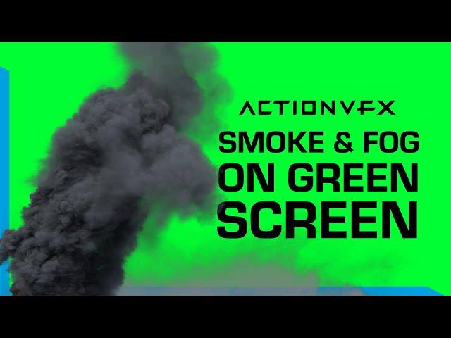 Free Green Screen Smoke & Fog Effects - 10 Video Clips | ActionVFX Stock Footage