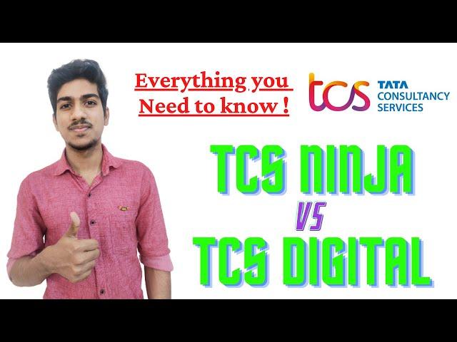 TCS NINJA vs TCS DIGITAL | Difference Between Tcs Ninja and Tcs Digital | TCS Salary Comparison