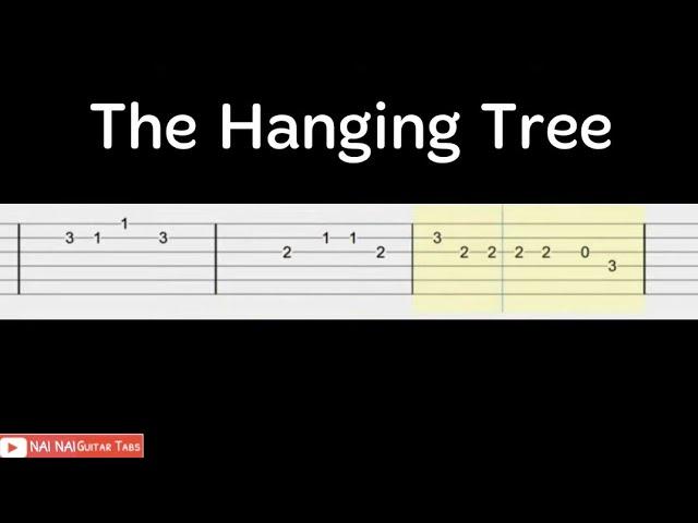 Hunger Games - The Hanging Tree | Guitar Tab Tutorial