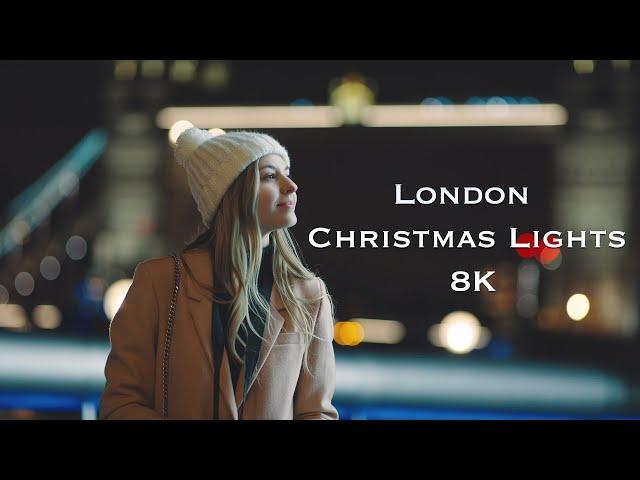 London - Christmas Lights 8K