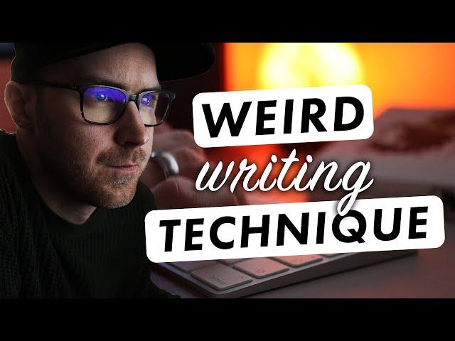 Why don't writers use this more? WEIRD WRITING TECHNIQUE