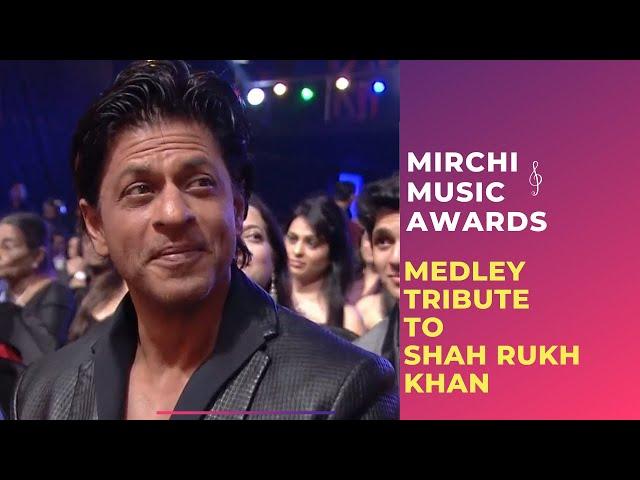 Romantic medley tribute to Shahrukh Khan by Bollywood Singers | Mirchi Music Awards | Radio Mirchi