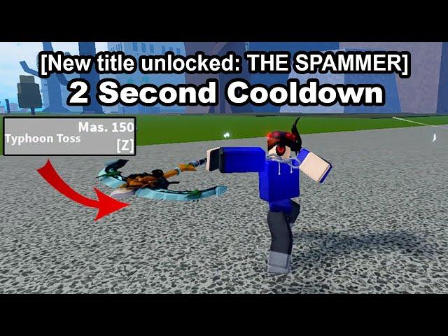 I Used a 2 Second cooldown Sword...In Roblox Blox Fruits.