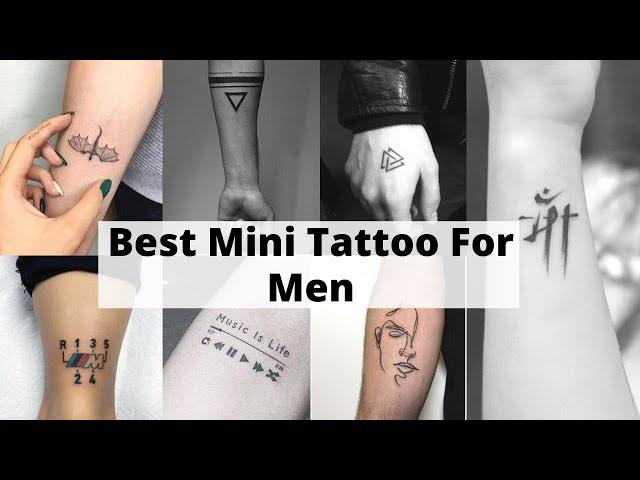 Mini tattoo for men | Mini tattoo design | Small tattoo designs for men  - Lets style buddy