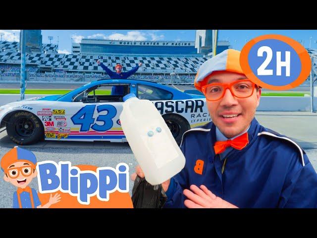 Blippi Races to Recycle + More | Blippi and Meekah Best Friend Adventures