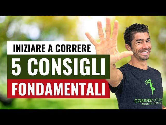 COME INIZIARE A CORRERE DA ZERO: non partire senza aver prima visto questo video!