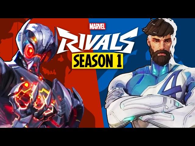 NEW LEAKED SEASON 1 HEROES IN MARVEL RIVALS!