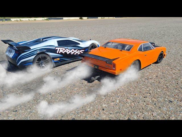 DRAGSTER after tuning broke Traxxas XO-1 ... almost ... RC fast cars