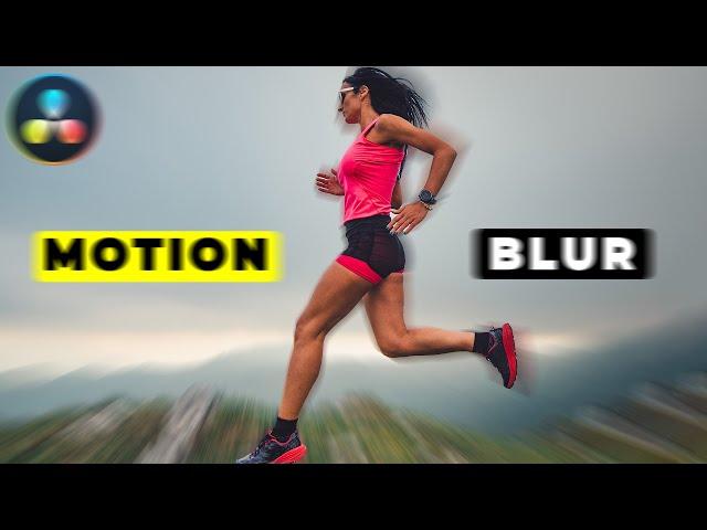 How you ADD MOTION BLUR in Davinci Resolve 18 Tutorial