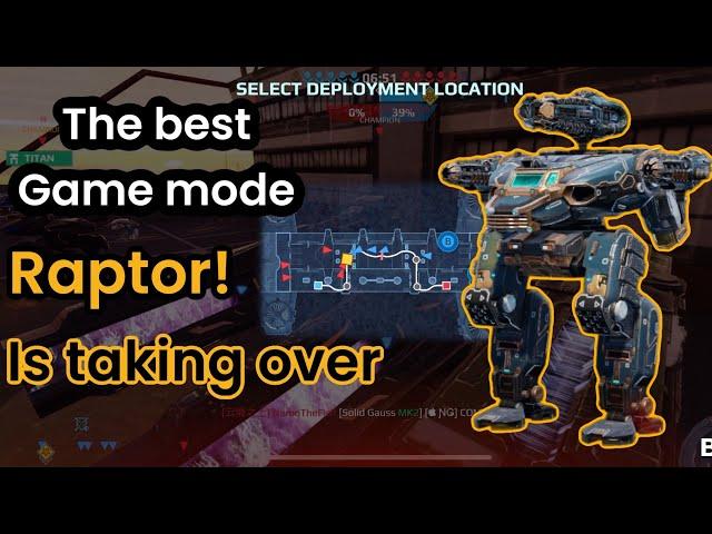 Raptor is taking Over |The best new game mode | War Robots Gameplay