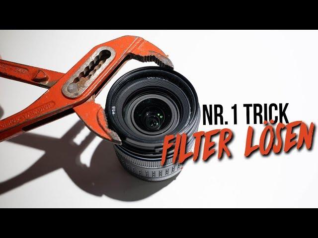 Filter vom Objektiv lösen - Fotografie DIY Tipp | FotoFranz TV