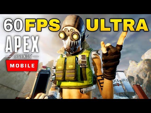 APEX LEGENDS MOBILE - ULTRA GRAPHICS + 60 FPS GAMEPLAY