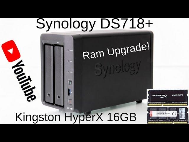 How to Upgrade Synology DS718+ NAS Ram