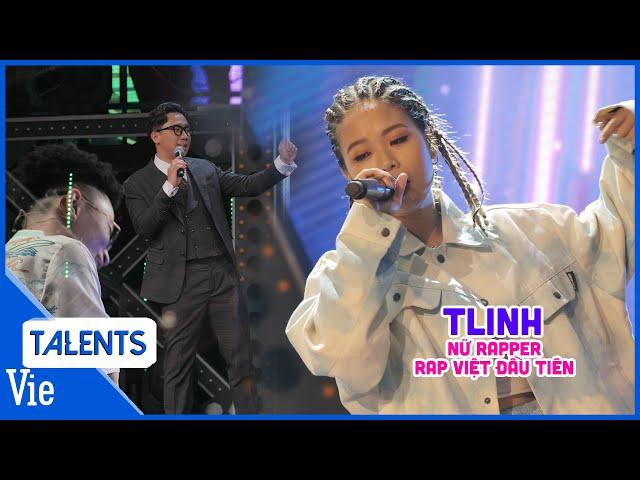 Nữ rapper 20 tuổi TLinh chinh phục trái tim Suboi, Karik, Wowy, tiết lộ mới học rap vài tháng