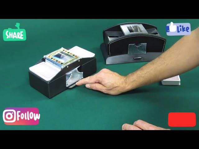 Automatic Card Shuffler Machine || कार्ड शफल करना हुआ आसान ||