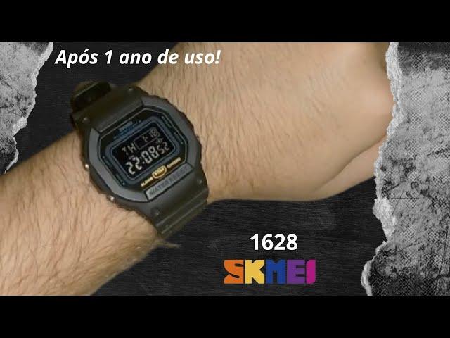 SKMEI 1628 - APÓS 1 ANO DE USO DIÁRIO!