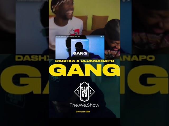 ИНОСТРАНЦЫ СЛУШАЮТ @ulukmanapo ft @DASHXXMUSIC  - GANG #reaction  #theweshow