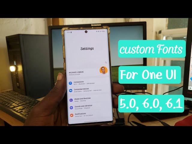 Custom font for One UI 5.0, 6.0, 6.1