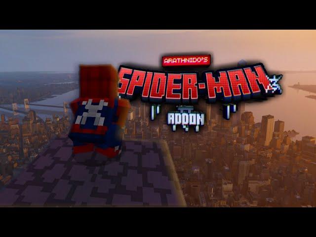 Addons Spider-Man Update Mcpe 1.20+ | Addon Minecraft PE