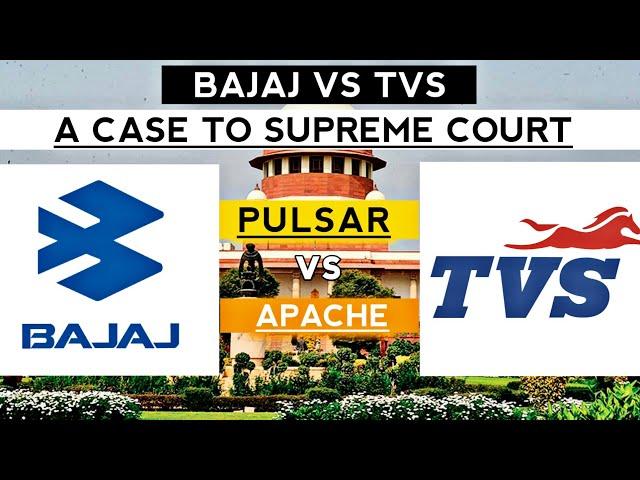 BAJAJ vs TVS | A case to SUPREME COURT | Pulsar vs Apache | Rishav Arya