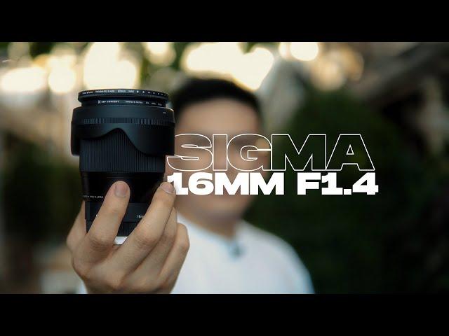 The BEST Wide Angle Prime Lens | SIGMA 16mm F1.4