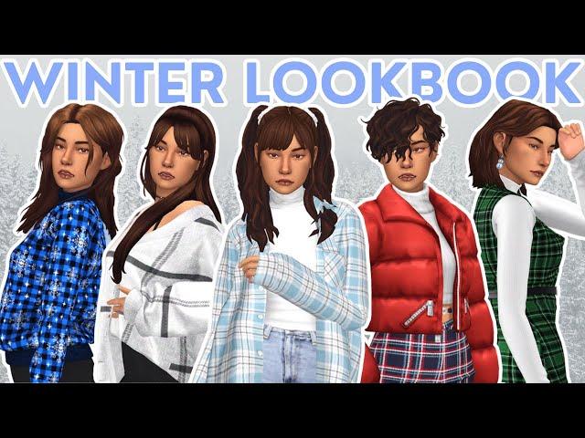 Winter CC Lookbook!️(+Links!) | Sims 4 CC Showcase