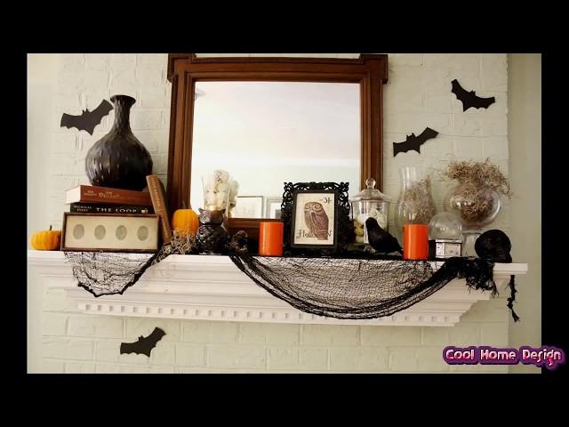 Mantel Halloween Decorating Ideas