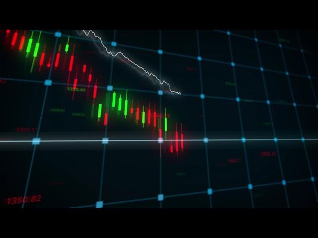 4K 100% Royalty-Free Stock Footage | Economic and Financial Stock Data Graphs | No Copyright Video