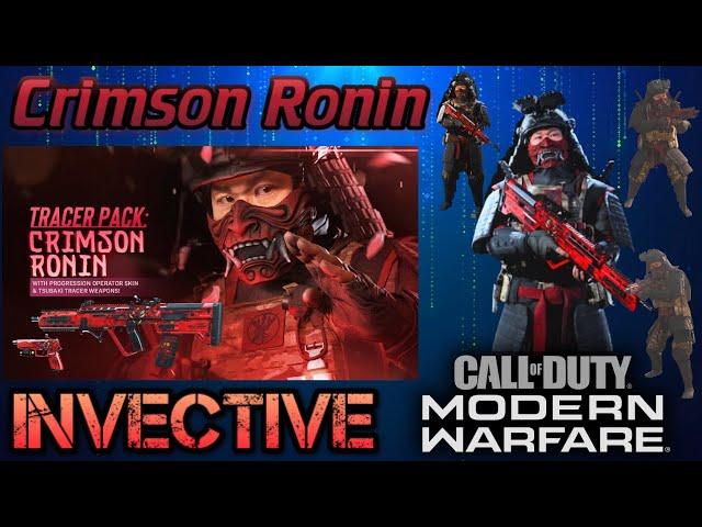 NEW RONIN OPERATOR BUNDLE Tracer Pack Crimson Ronin (Tsubaki Rounds) Call of Duty Modern Warfare