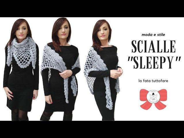 TUTORIAL: Scialle "Sleepy" uncinetto la fata tuttofare