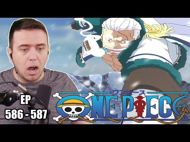 LAW VS SMOKER! | OP Episode 586 and 587 REACTION