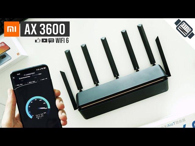 Xiaomi AX3600: Full Review & Speed Test! [WiFi 6]