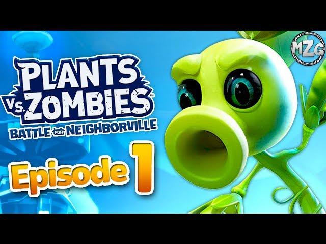 Plants vs. Zombies Battle for Neighborville Gameplay Part 1 - Story Mode! Welcome to Neighborville!