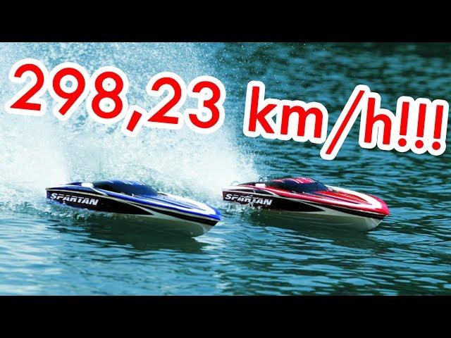Rc Speed Boat -  298,23 km/h!!!