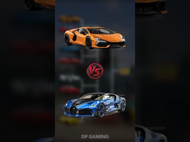 Lamborghini Revuelto vs Bugatti Divo final battle! Which car will win? 