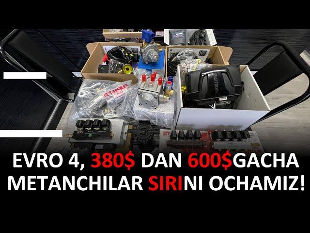 EVRO 4, 380$dan 600$ gacha! METANchilar SIRIni ochamiz!