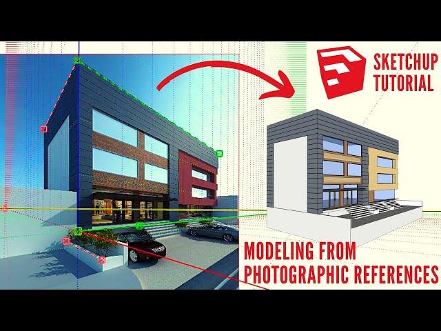 Sketchup Match Photo Tool Tutorial | SketchUp Tutorial