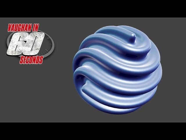 Modo | Model a Sphere with Ridges