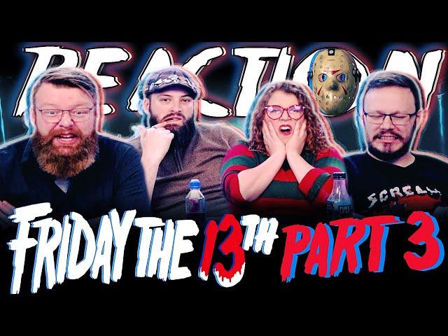 Friday The 13th: Part 3 Movie REACTION!!