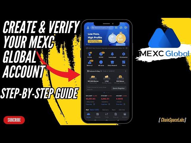 How to Create & Verify MEXC Global Account 2024|Step-by-Step Guide For Beginners