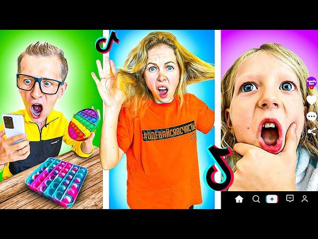 КОМПЛЕКТ YOUTUBE SHORTS от FAMILY BOX! ( 10 МИНУТ Лучшие ТИК-ТОКИ)