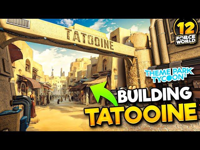 Building the TATOOINE AREA! • Building Force World | #12