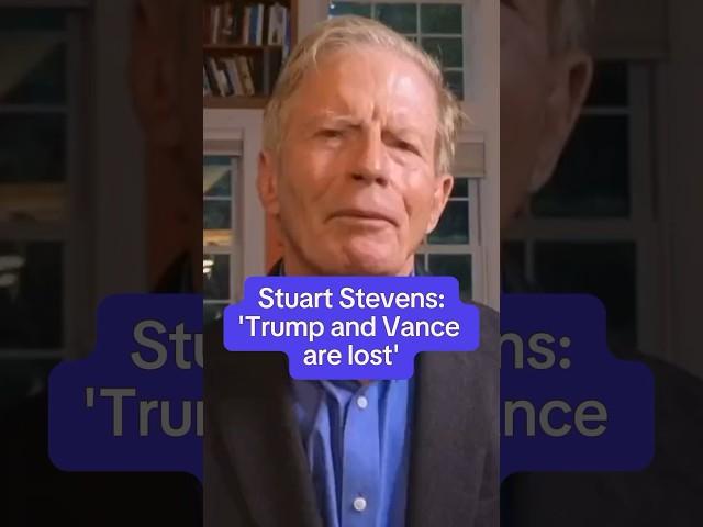 Stuart Stevens: 'Trump and Vance are lost'