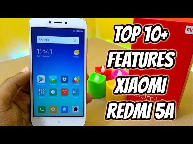 Xiaomi Redmi 5A Top 10+ Hidden Features , Advance Features , Best Features ! Tips & Tricks !! HINDI